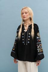 Boho Chic Embroidered Look